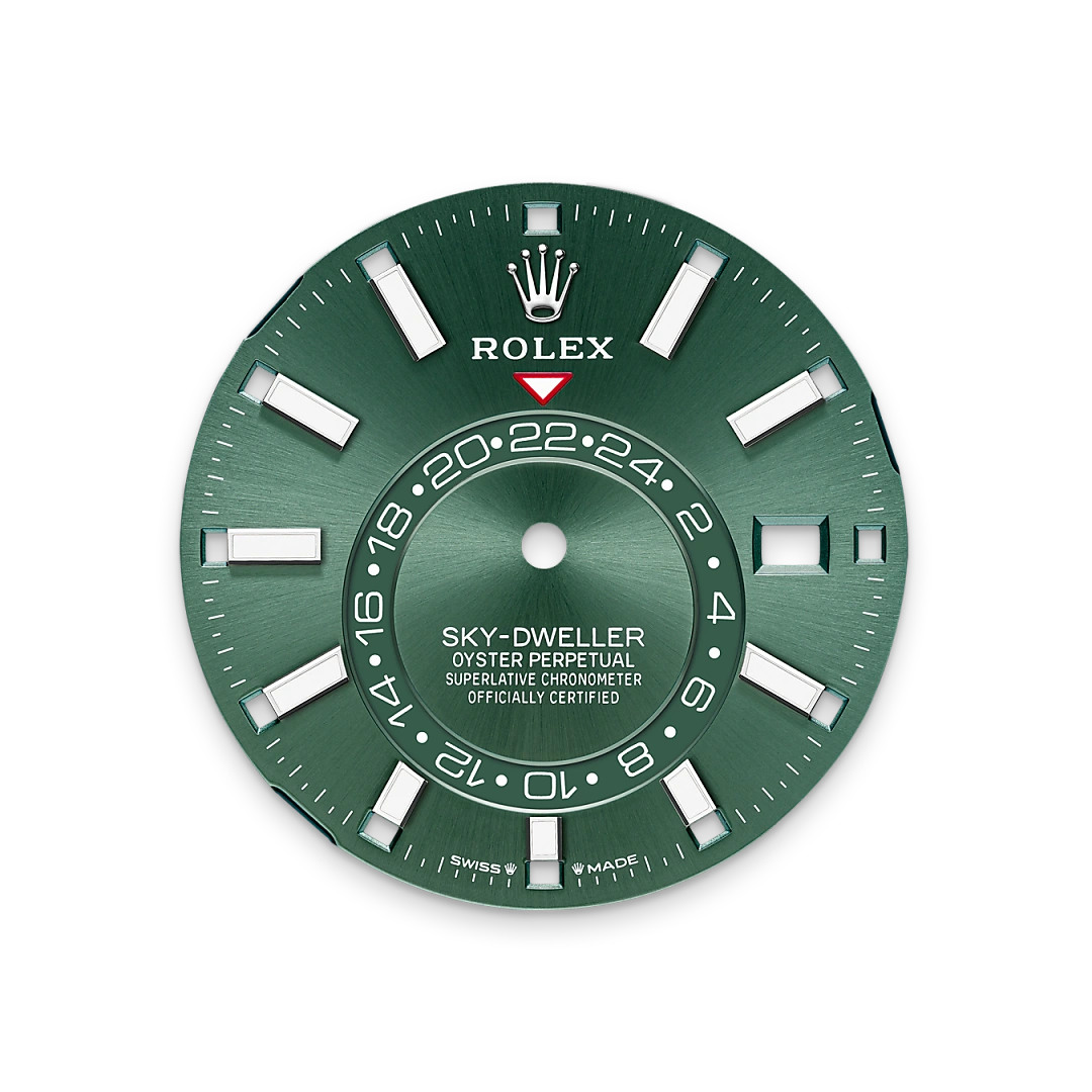 Sky-Dweller Mint green dial image