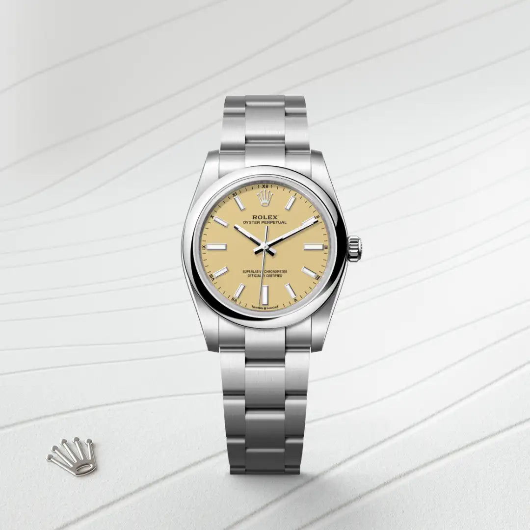 Oyster Perpetual 34 m124200-0007 Upright