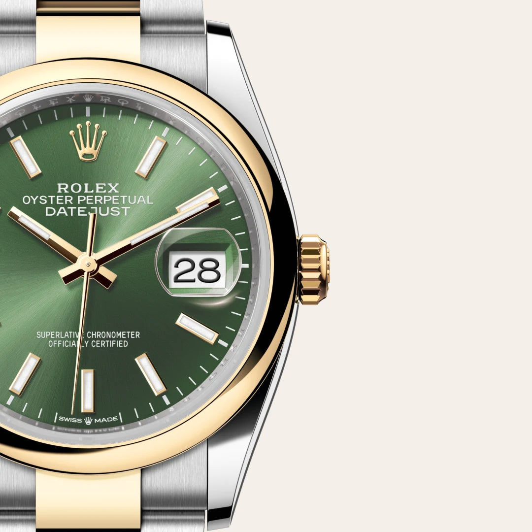 Datejust 36 m126203-0058 Green Seal