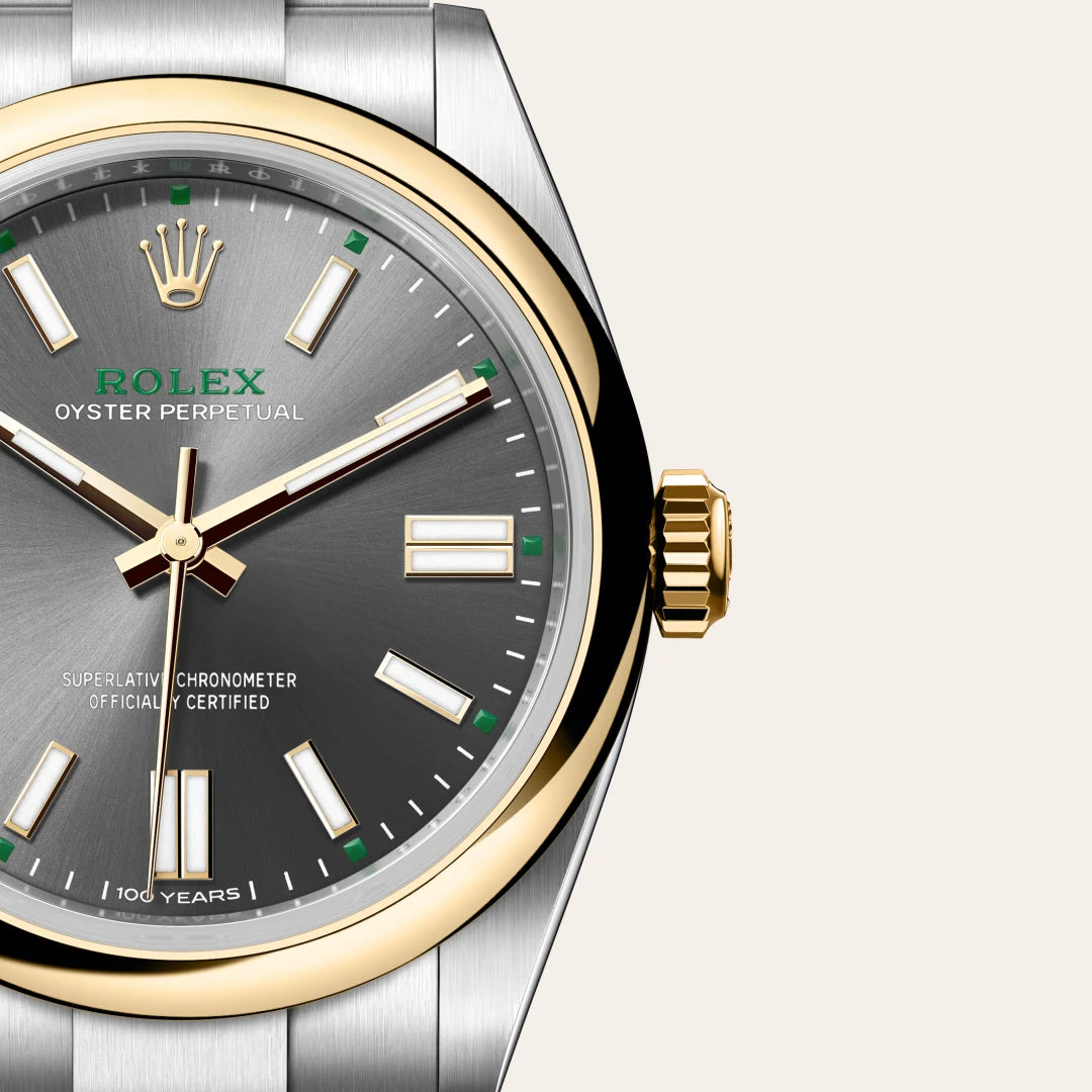 Oyster Perpetual 41 m134303-0001 Green Seal