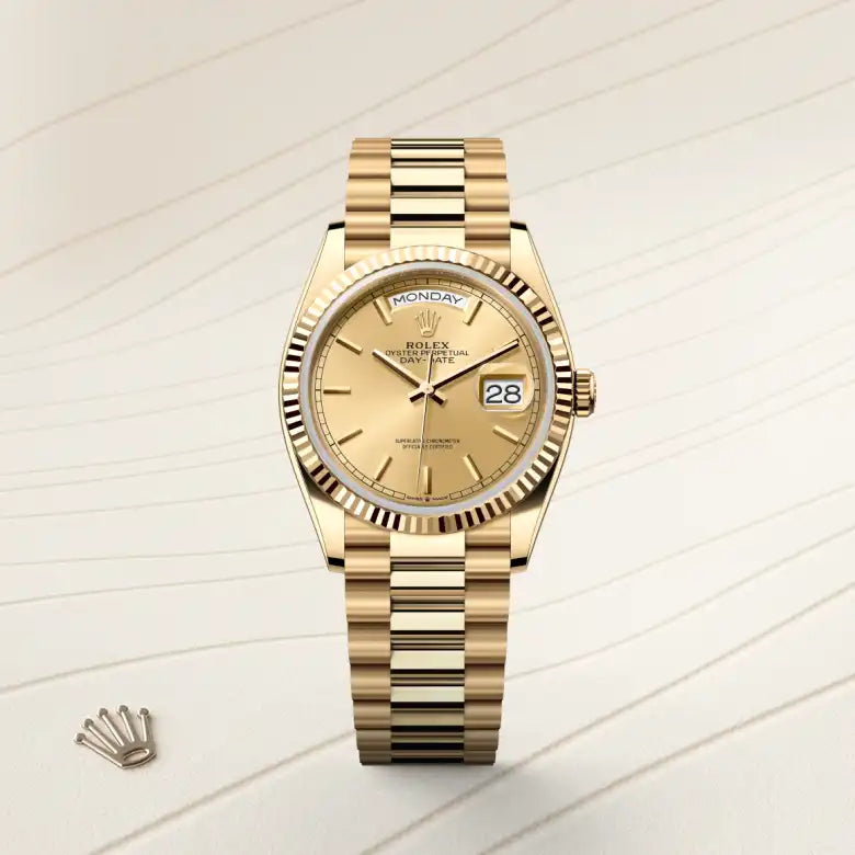 Day-Date 36 m128238-0045 Upright