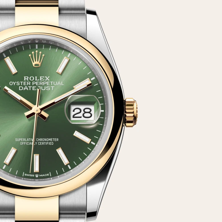 Datejust 36 m126203-0058 Green Seal