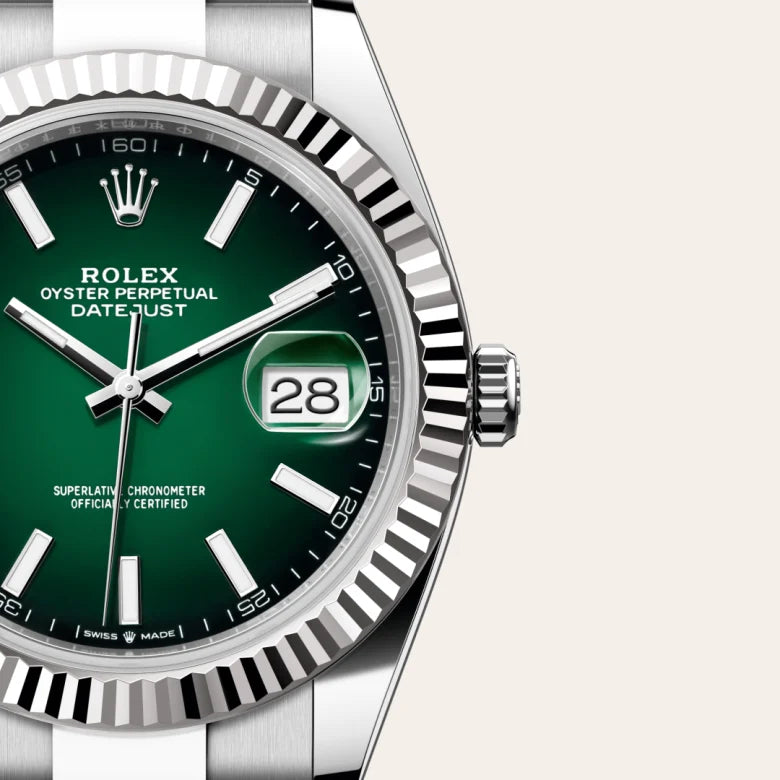 Datejust 41 m126334-0033 Green Seal